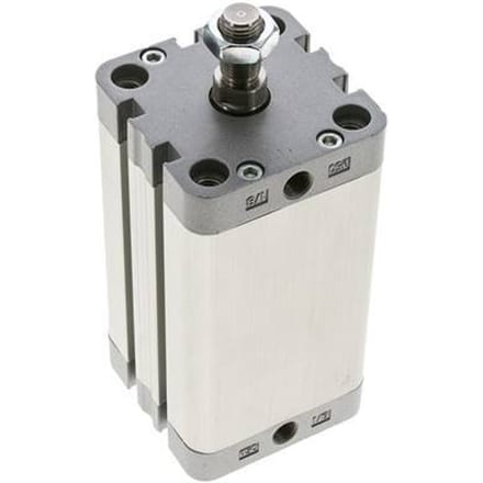 ISO 21287 Compacte Dubbelwerkende Cilinder 50-80mm - Magnetisch - Mannelijke Stang