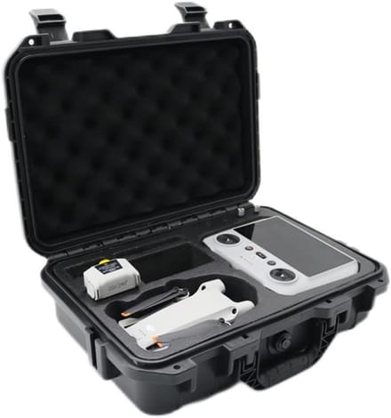 Waterdichte Hard Case voor Mini 3 en Mini 3 Pro met Accessoires en RC Controller, Bescherming en Draagbaarheid