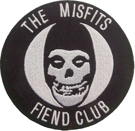 Misfits - Fiend Club Patch - Zwart