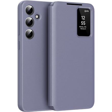 CaseBody Samsung Galaxy S24 Smart Cover Paars