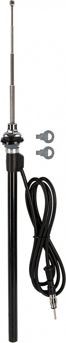 Universele inzinkantenne AM/FM chroom kleine kop (27mm)