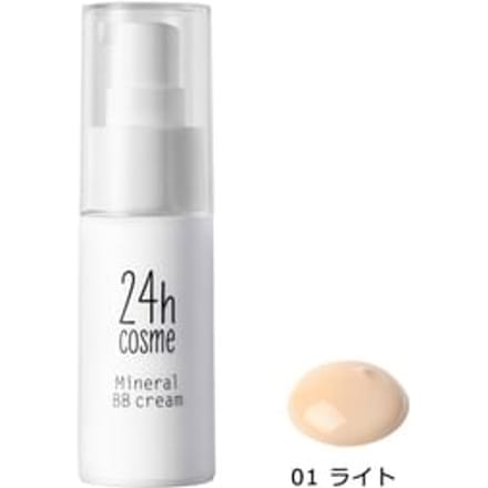 24h cosme - 24h Mineral BB Cream SPF 30 PA+++ 01 Light