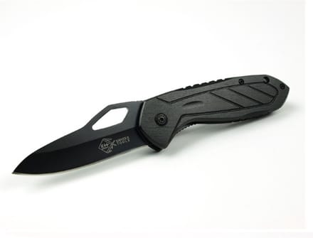 X-treme zakmes Grey - X350200 - eenhandsmes inklapbaar