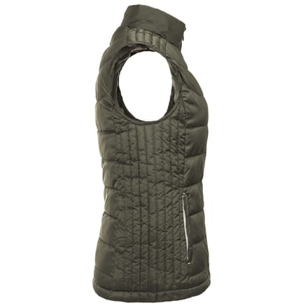 Russell Dames/dames Nano Body Warmer (Donkere Olijf)