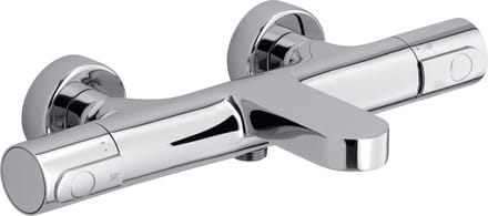 Plieger Milano Badthermostaat - Thermostatisch - Chroom - 150mm