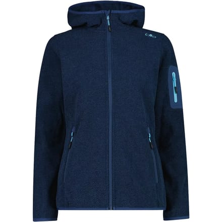 Dames fleece met capuchon CMP