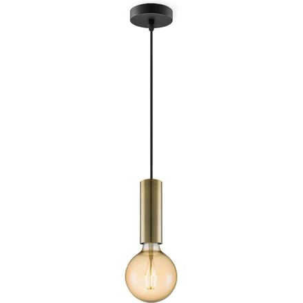 Home sweet home hanglamp Saga brons Globe g125 - amber
