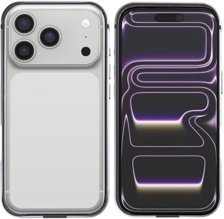 Rixus Crash Guard Case For Apple iPhone 17 Pro Max Silver