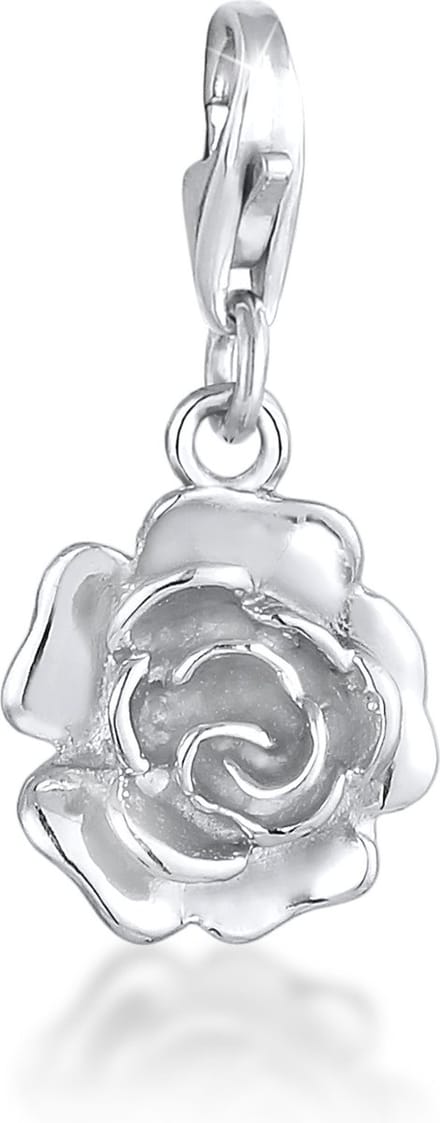Nenalina - Bedel - Dames roos hanger in 925 sterling zilver - Dames