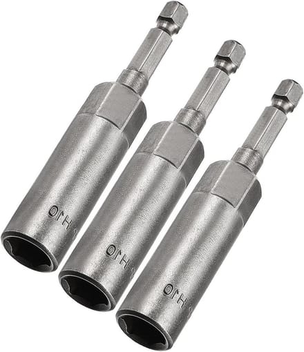 3-delige set zeskantschacht moer driver voor houtbewerking en machineonderhoud