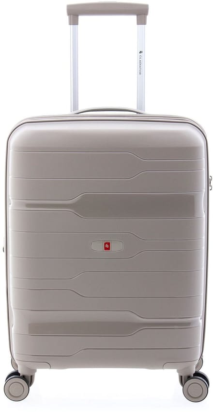 Gladiator Boxing Handbagage Koffer 55 cm - 36/40 liter - Expandable - TSA slot - Beige