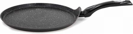 Cheffinger Crêpe- en Pannenkoekenpan - 28cm - Zwart - Inductie - Pizza Pan