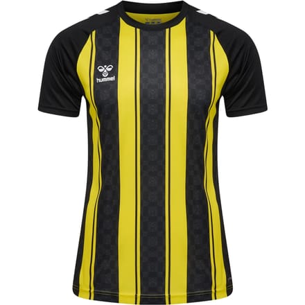 Hummel sportshirt Hmlmatch gestreept jersey S/S 233155