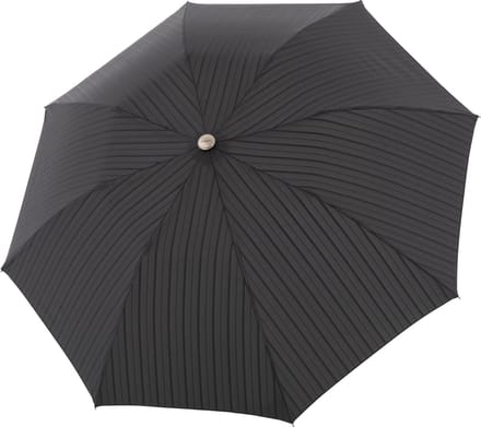 Doppler Manufaktur Orion Zak paraplu 44 cm - 98cm Diameter - schwarz-grau