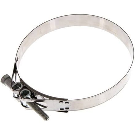 200 - 213 mm Slangklem van Rvs 430 met een 30 mm band - Norma