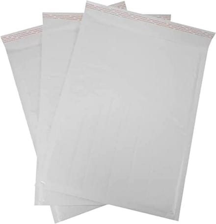 260 x 345 mm Bubble gewatteerde envelop - wit - 100 stuks