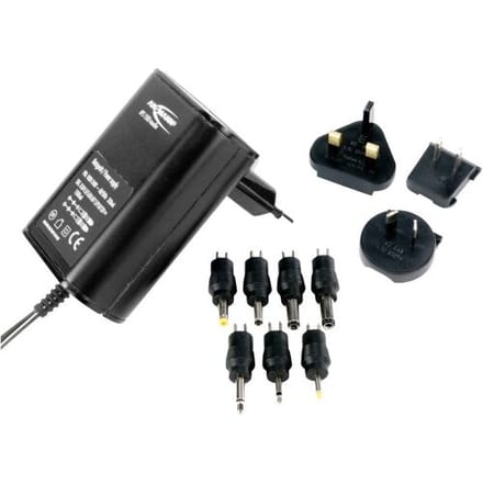 Ansmann 5311123 Stekkernetvoeding, instelbaar 3 V/DC, 4.5 V/DC, 5 V/DC, 6 V/DC, 7.5 V/DC, 9 V/DC, 12 V/DC 1500 mA 18 W