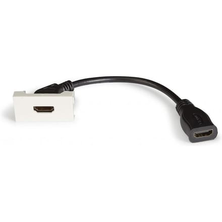 Fonestar WP-62H-02 - Module - HDMI aan kabel 10cm, Fonestar wit