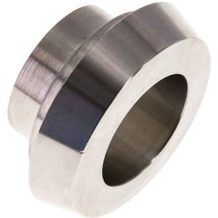 Din 11851 Melkkoppeling 36mm Laspuntstuk 23mm Laseind RVS