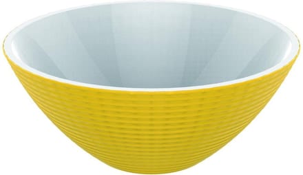 Zak!Designs Saladeschaal 2-Tone Acai - Ø 16 cm - 600 ml - Geel
