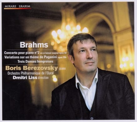 Boris Berezovsky, Orchestre Philharmonique De L'Oural, Dmitri Liss - Brahms: Piano Concerto Paganini Variations (CD)