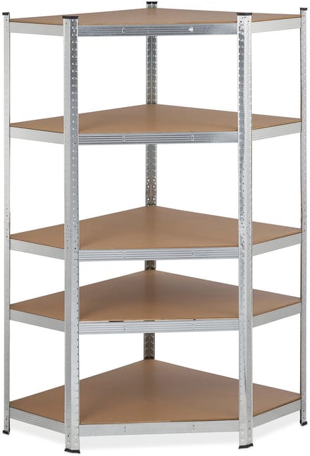stellingkast hoek - tot 875 kg - 181x128x92 cm - steeksysteem