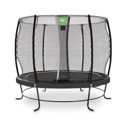EXIT Lotus Classic Trampoline ø305cm - Op Poten - Rond - Trampoline Buiten - Voor Kinderen - Zwart