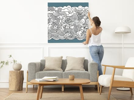Kunstprint | Wanddecoratie | Forex | 75 × 75 cm