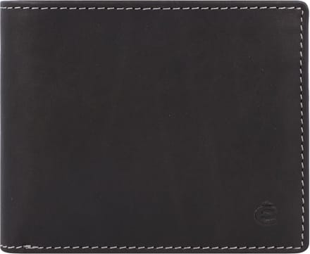 Esquire Dallas Portemonnee Leer 10 cm - Jongens - Horizontaal - schwarz