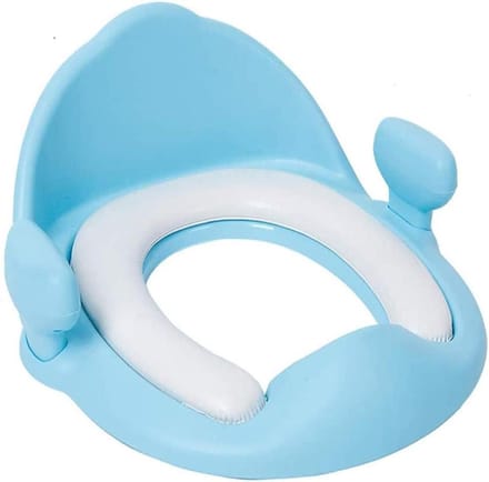 Kinderen toilet zitten - Potty trainer - Zindelijkheidstraining - Met handgrepen - 1-7 jaar - Blauw