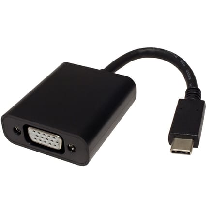VALUE Beeldschermadapter USB Type C - VGA