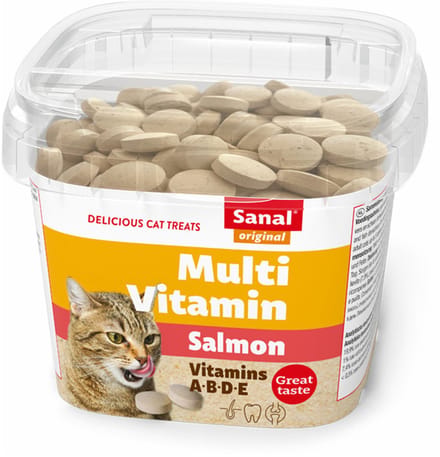 Sanal Multi Vitamin Cat Treats - Kattensnack - Zalm 100 g