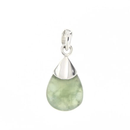 SilverGems Zilveren hanger met Rozenkwarts edelsteen