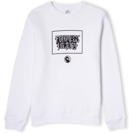 Mortal Kombat Flawless Victory Sweatshirt - Wit - M