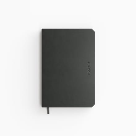 Notitieboek De Kempen - Zwart - 11 x16 cm - Binnenzijde: lijnen