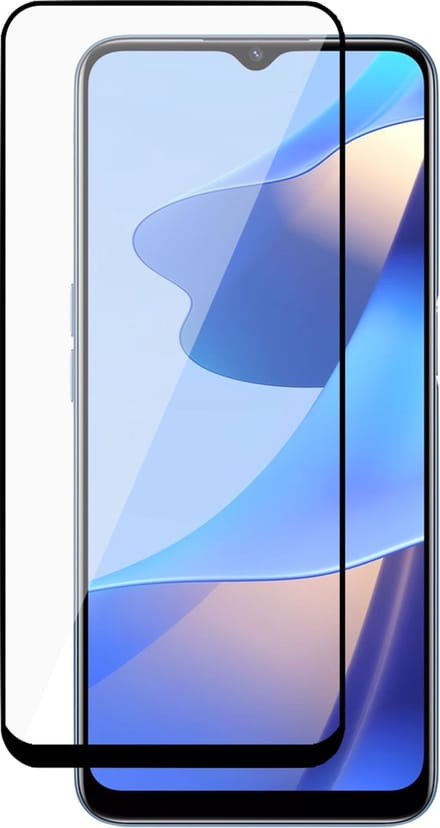 Geschikt voor Oppo A16/A16s Screenprotector Glas - Geschikt voor Oppo A16/A16s Screen Protector Full Cover Gehard Glas