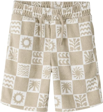 Name It - Broek - NKMHERWIN - Badstof - Humus - Kids - Maat 140