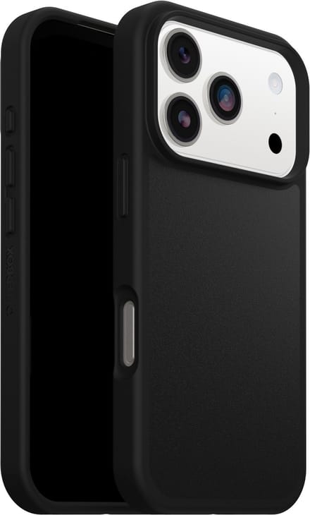 OtterBox React - MagSafe Hoesje - Geschikt voor iPhone 17 pro - Transparant/Zwart