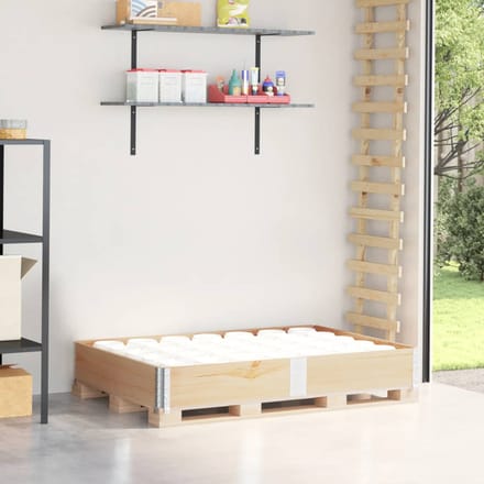 Vidaxl Palletverhoger, 150X100 Cm, Massief Grenenhout