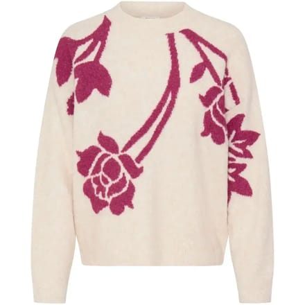 b.young - BYOMEA FLOWER JUMPER 4 - Dames - Gebreide truien