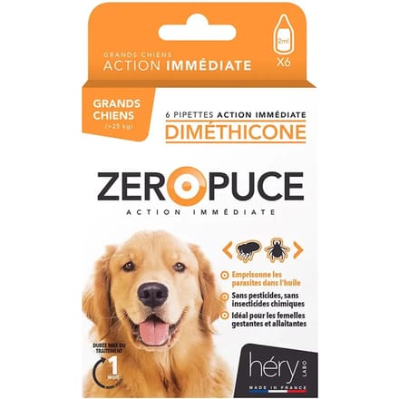 Ongediertebestrijding voor honden Héry Pipet G ZP (x6)
