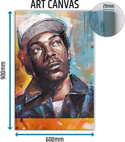 Snoop Dogg canvas 60x90 cm