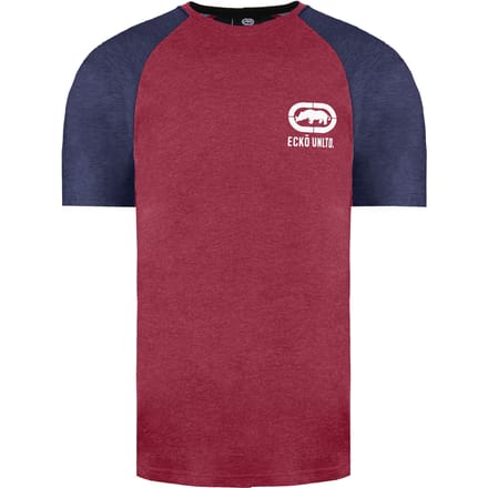 Ecko Unltd. Shadow Heren Burgundy T-Shirt