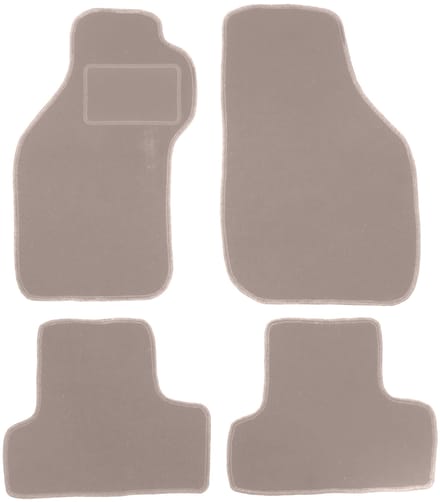 Beige velours matten voor: Mitsubishi Eclipse III coupé (1999-2006)