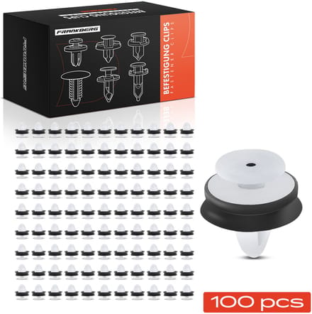 Frankberg 100x Bevestigingsclips Deur Nylon voor Citroën Berlingo Opel