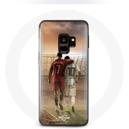 Samsung Galaxy S9 hoesje cristiano ronaldo messi geit