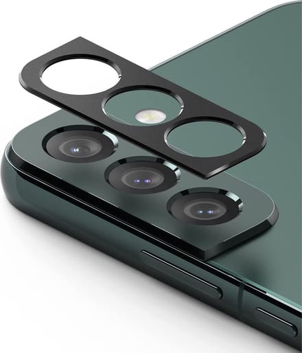 Beschermglas Samsung S22 Screenprotector camera glass Zwart - Samsung Galaxy S22 Plus Screenprotector camera lens - Samsung S22 / Samsung S22 Plus Screen Protector Camera - 1 stuk