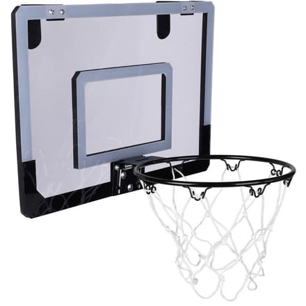 Indoor Mini Basketbalsysteem Backboard Hoepel Kit Deur Wandmontage Kinderspeelgoedset gray