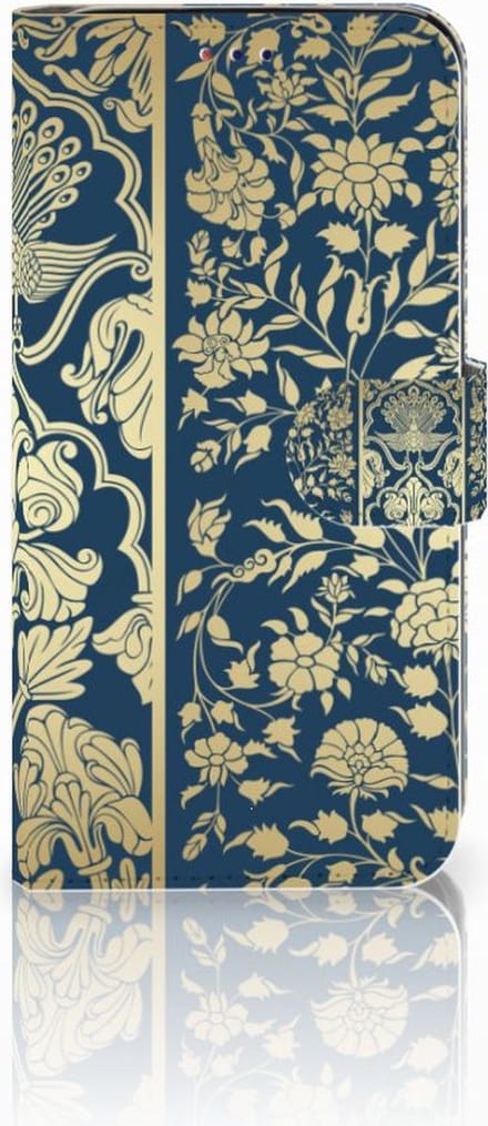 Samsung Galaxy A10 Hoesje Beige Flowers