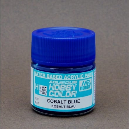 Gunze H-465 - Cobalt Blue - Mr. Hobby Aqueous Modelbouwverf 10ml